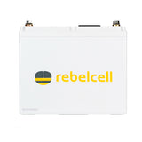 Rebelcell 24V50 Li-ion Battery - 24V 50A 1.25kWh - PROTEUS MARINE STORE