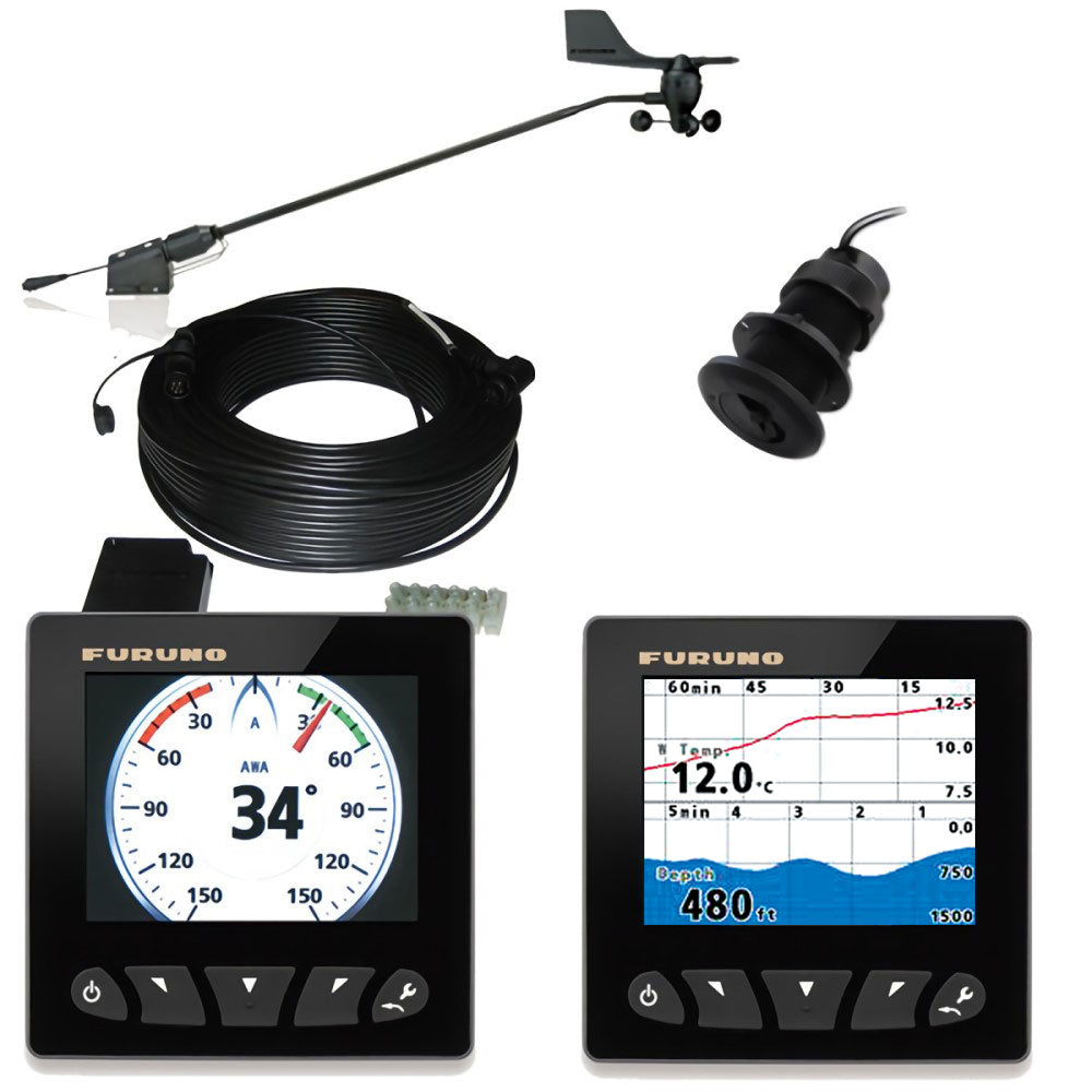 Furuno FI-70 Colour instrument Complete Pack (Wind & Depth ) - PROTEUS MARINE STORE