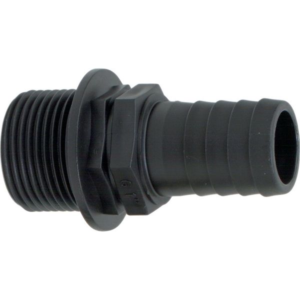 AG Plastic Hose Tail Fitting (1-1/4" BSP Male / 38mm Hose) - PROTEUS MARINE STORE