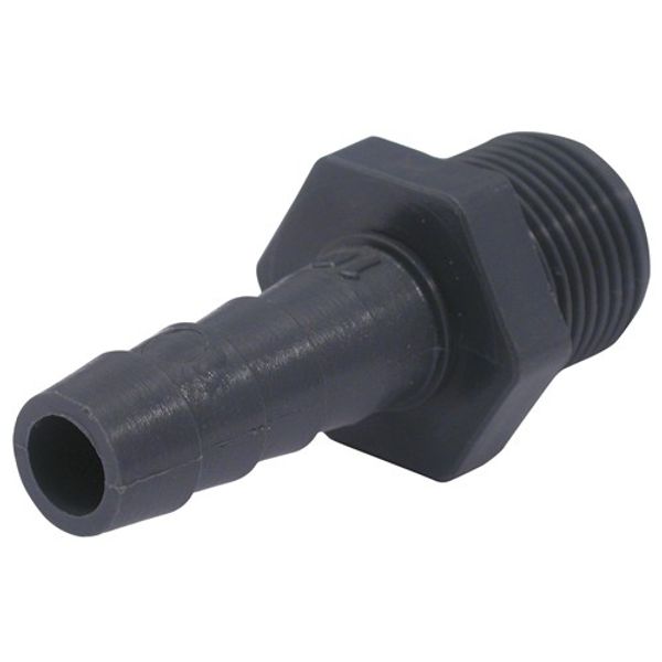 AG Hose Connector GRP 1" BSP x 1" Hose - PROTEUS MARINE STORE