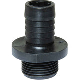 AG Hose Connector GRP 1" BSP x 1" Hose - PROTEUS MARINE STORE