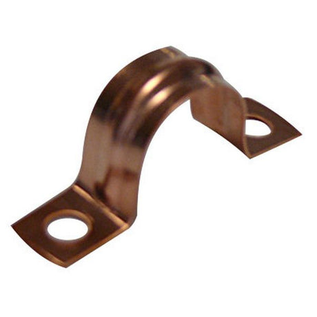 AG 1/4" Pipe Clip Copper x 10 - PROTEUS MARINE STORE