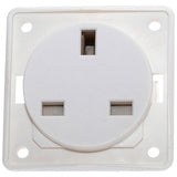 W4 13 Amp Socket White (21221W) - PROTEUS MARINE STORE