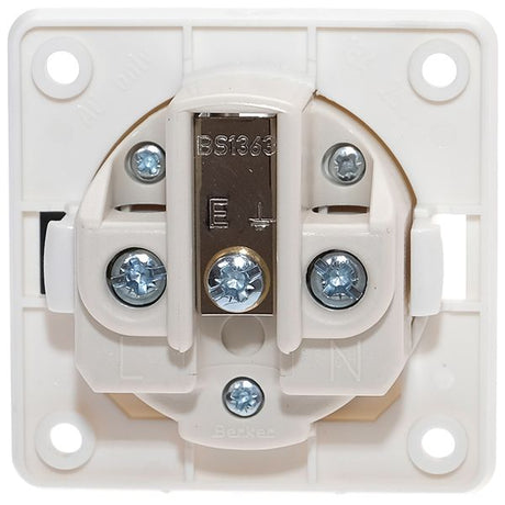 W4 13 Amp Socket White (21221W) - PROTEUS MARINE STORE