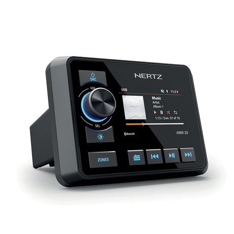 Hertz HMR 20 - IP66 Marine Stereo with Bluetooth - PROTEUS MARINE STORE