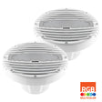 Hertz 200W 8" HMX 8 LD RGB LED IP65 Marine Speakers - White - PROTEUS MARINE STORE