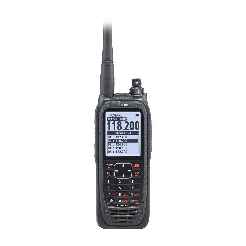 ICOM A25CE-PRO VHF Airband Transceiver - PROTEUS MARINE STORE