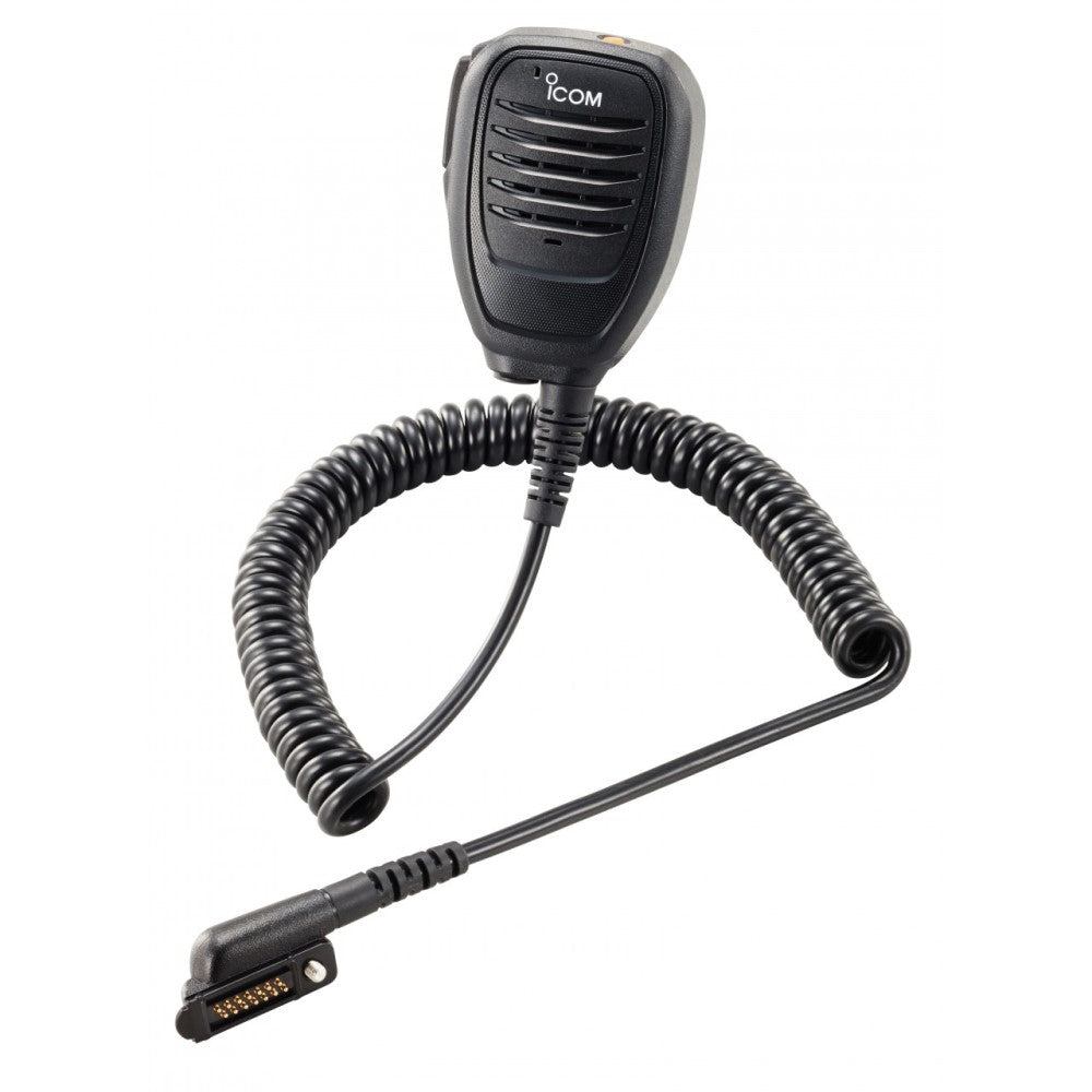 ICOM HM222 Waterproof Fist Mic for F62D - PROTEUS MARINE STORE