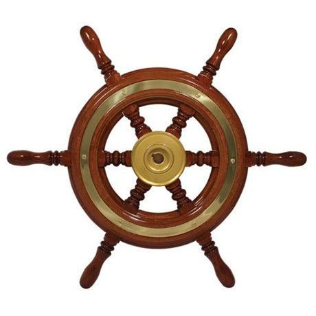 Savoretti Traditional Wood Spoke Steering Wheel 600mm - PROTEUS MARINE STORE