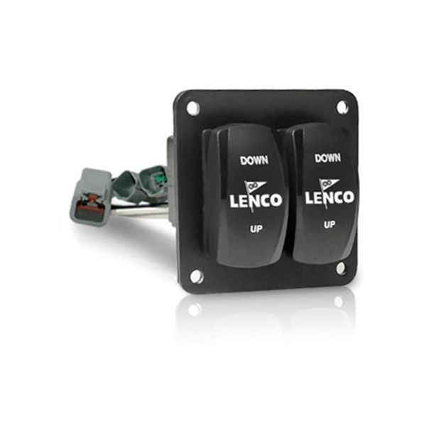 Lenco Double Rocker Switch Kit for Single Actuators - PROTEUS MARINE STORE