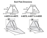 Lenco 14" x 12" High Performance Trim Tab Kit 12V Single Actuator - PROTEUS MARINE STORE