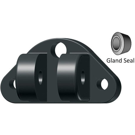 Lenco Compact Upper Mounting Bracket with Gland Seal - PROTEUS MARINE STORE