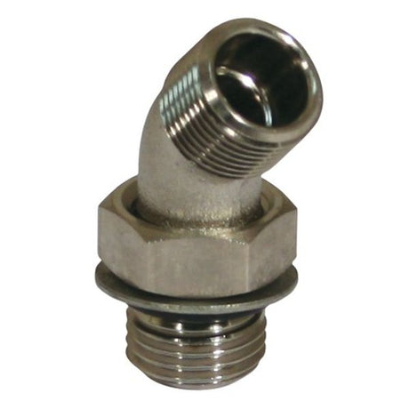 Ultraflex Hydraulic Connector 45 Degree Male Stud Parallel/Adjustable - PROTEUS MARINE STORE