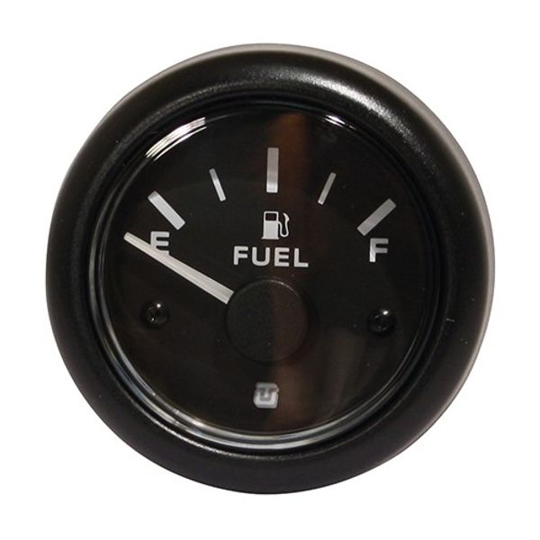 Uflex Fuel Tank Gauge Black - PROTEUS MARINE STORE