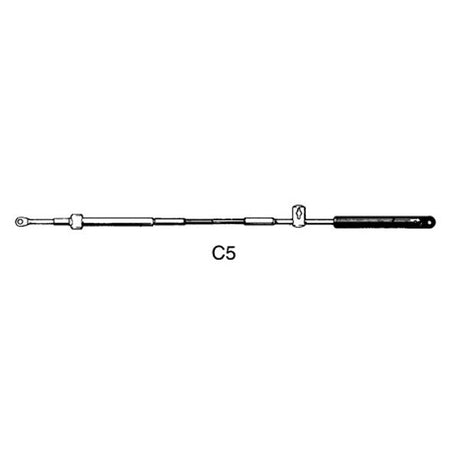 Ultraflex Mercury Style Control C5 Cable 14ft (4.2m) - PROTEUS MARINE STORE