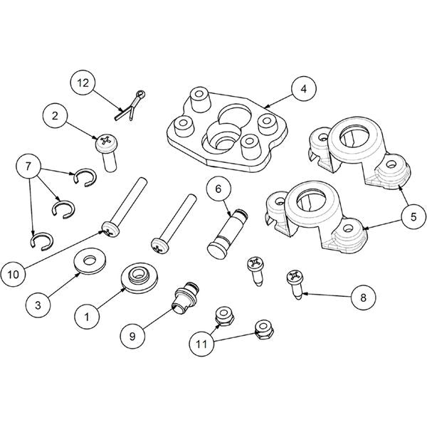 Ultraflex K76 Cable Connection Kit for B110 Control & C14 MACH14 Cable - PROTEUS MARINE STORE