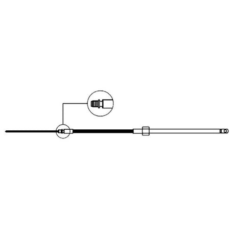 Ultraflex M58 Steering Cable 10ft - PROTEUS MARINE STORE