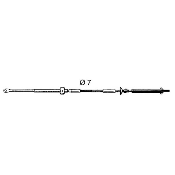 Ultraflex Mach14 OMC Style Control Cable 12ft (3.6m) - PROTEUS MARINE STORE