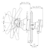 Ultraflex Fast Connect Tilt Steering Helm - PROTEUS MARINE STORE