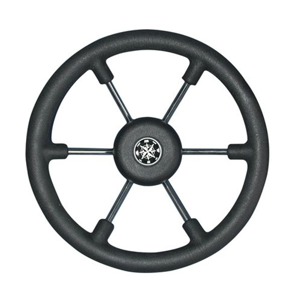 Volanti Steering Wheel (400mm / Black) - PROTEUS MARINE STORE