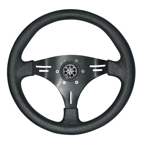 Volanti Steering Wheel (355mm / Black) - PROTEUS MARINE STORE