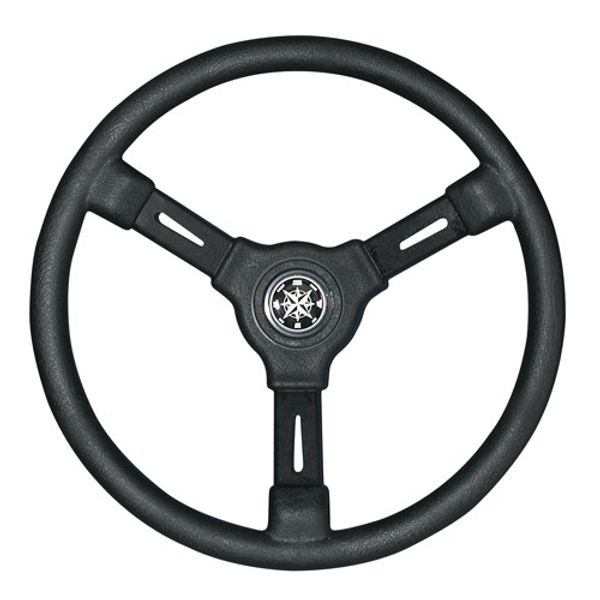 Volanti Steering Wheel (350mm / Black) - PROTEUS MARINE STORE