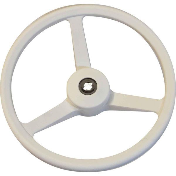 Ultraflex Marine sports Steering Wheel 3 Spoke (335mm / White) - PROTEUS MARINE STORE
