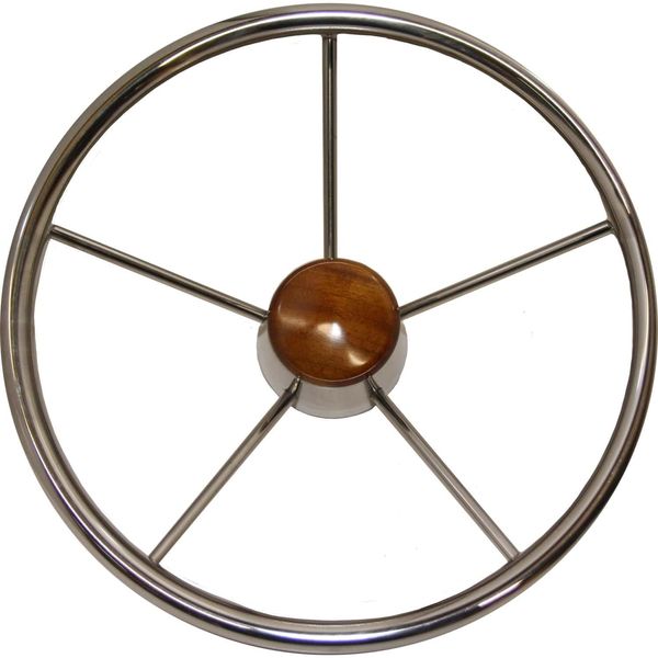 Ultraflex Steering Wheel (345mm / Stainless Steel) - PROTEUS MARINE STORE
