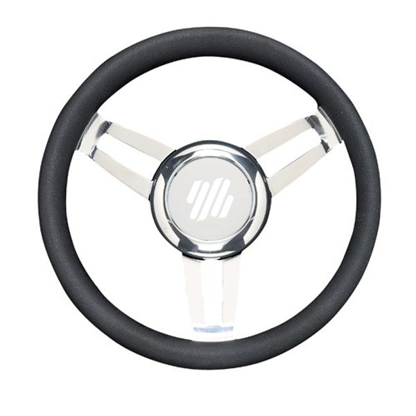 Ultraflex Foscari B Steering Wheel (350mm / Black) - PROTEUS MARINE STORE