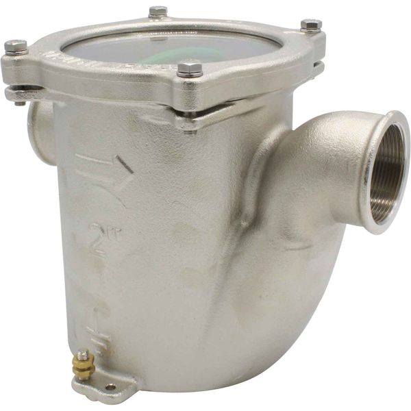 Maestrini Bronze Base Mounted Water Strainer (2" BSP Female) - PROTEUS MARINE STORE