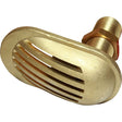 Maestrini Brass Water Intake Scoop (Oval / 3/4" BSP) - PROTEUS MARINE STORE