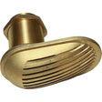 Maestrini Brass Water Intake Scoop (Oval / 3" BSP) - PROTEUS MARINE STORE