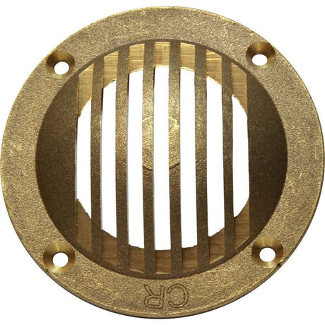 Maestrini DZR Round Intake Strainer Grate (Full Slot / 90mm OD) - PROTEUS MARINE STORE