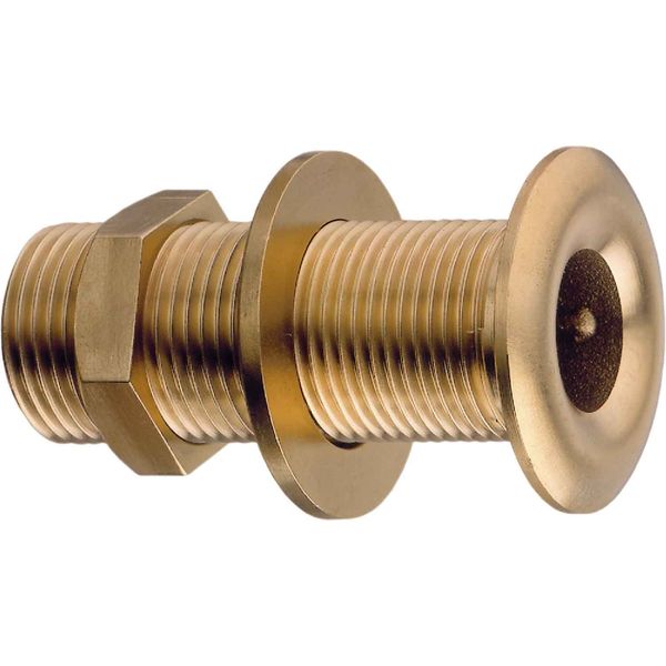 Maestrini Brass Skin Fitting (Domed, 4" BSP, 209mm Long) - PROTEUS MARINE STORE