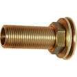 Maestrini Brass Skin Fitting (Flat, 1/2" BSP, 62mm Long) - PROTEUS MARINE STORE