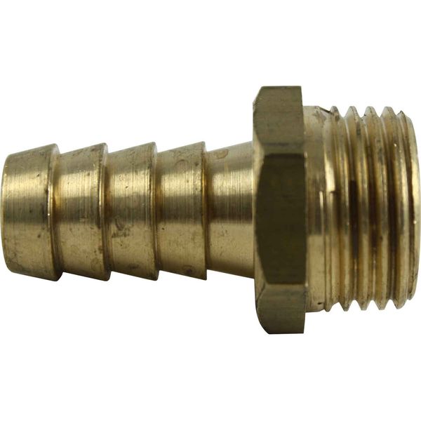 Maestrini Brass Straight Hose Tail (1/2" BSP Male to 14mm Hose) - PROTEUS MARINE STORE