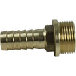 Maestrini Brass Straight Hose Tail (3/4" BSP Male to 16mm Hose) - PROTEUS MARINE STORE