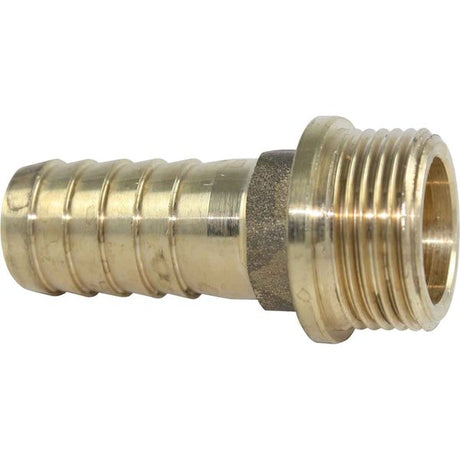 Maestrini Brass Straight Hose Tail (3/4" BSP Male to 19mm Hose / Packaged) - PROTEUS MARINE STORE