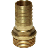 Maestrini Brass Straight Hose Tail (1" BSP Male to 25mm Hose) - PROTEUS MARINE STORE