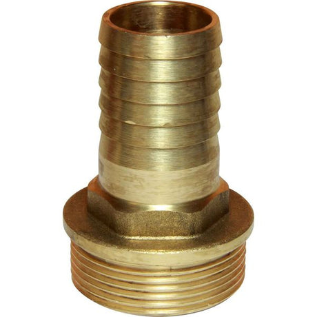 Maestrini Brass Straight Hose Tail (1-1/2" BSP Male to 32mm Hose) - PROTEUS MARINE STORE