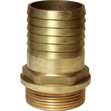 Maestrini Brass Straight Hose Tail (1-1/2" BSP Male to 45mm Hose) - PROTEUS MARINE STORE