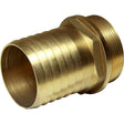 Maestrini Brass Straight Hose Tail (2" BSP Male to 55mm Hose) - PROTEUS MARINE STORE