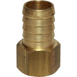 Maestrini Brass Straight Hose Tail (1/2" BSP Female to 20mm Hose) - PROTEUS MARINE STORE