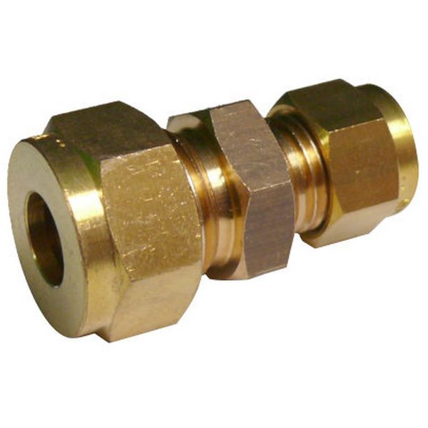 AG Gas 1/2" to 3/8" Unequal Ended Straight - PROTEUS MARINE STORE