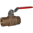 Maestrini Bronze Body Ball Valve (1/2" BSP Female) - PROTEUS MARINE STORE