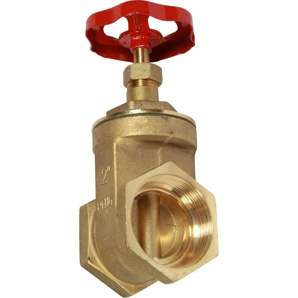 Maestrini Brass Gate Valve with Brass Body (2" BSP Female) - PROTEUS MARINE STORE