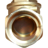 Maestrini Brass Inline Swing Check Valve (2" BSP Female) - PROTEUS MARINE STORE