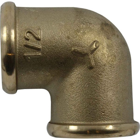 Maestrini Brass Compact 90 Degree Elbow (1/2" BSP Female) - PROTEUS MARINE STORE