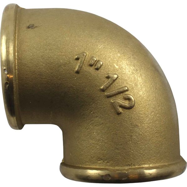 Maestrini Brass Compact 90 Degree Elbow (1-1/2" BSP Female) - PROTEUS MARINE STORE