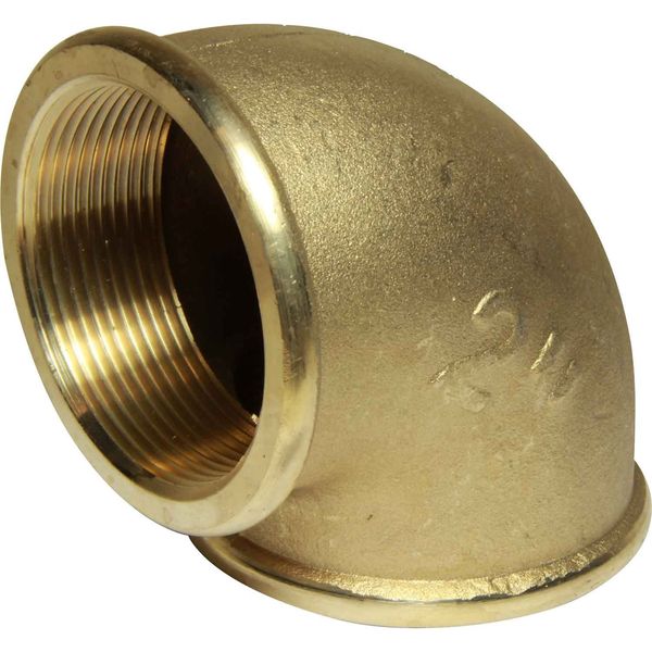 Maestrini Brass Compact 90 Degree Elbow (2" BSP Female) - PROTEUS MARINE STORE